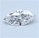 Natural Diamond 3.03 Carats, Marquise with  Cut, E Color, VVS1 Clarity and Certified by GIA