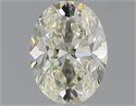 Diamante Natural 1.00 quilates, Ovalado , Color M, claridad VVS1 y certificado GIA