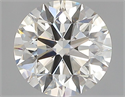 Diamante Natural 0.75 quilates, Redondo , Color I, claridad VVS2 y certificado GIA