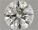 Natural Diamond 0.80 Carats, Round with Excellent Cut, L Color, SI1 Clarity and Certified by GIA