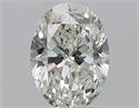 Natural Diamond 1.29 Carats, Oval with  Cut, I Color, SI2 Clarity and Certified by GIA