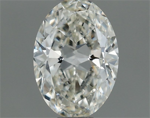 Picture of Natural Diamond 0.50 Carats, Oval with  Cut, I Color, VS1 Clarity and Certified by IGI