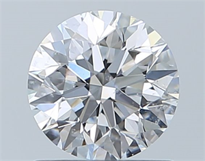 Foto Diamante Natural 0.80 quilates, Redondo , Color E, claridad SI2 y certificado GIA de