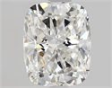 Diamante Natural 1.13 quilates, Del cojín , Color F, claridad VVS1 y certificado GIA