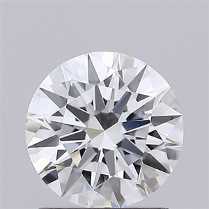 Picture of Lab Grown Diamond 1.01 Carats, Round with Ideal Cut, D Color, VVS1 Clarity and Certified by IGI
