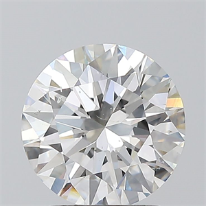 Picture of Natural Diamond 1.70 Carats, Round with Excellent Cut, F Color, SI1 Clarity and Certified by GIA