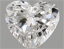 Natural Diamond 0.45 Carats, Heart with  Cut, G Color, VS1 Clarity and Certified by GIA