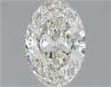Natural Diamond 1.26 Carats, Oval with  Cut, J Color, VVS2 Clarity and Certified by GIA