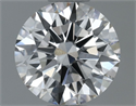 Natural Diamond 0.70 Carats, Round with Excellent Cut, K Color, VVS2 Clarity and Certified by GIA