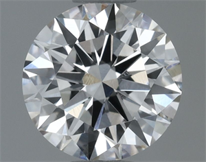 Picture of Natural Diamond 0.70 Carats, Round with Excellent Cut, K Color, VVS2 Clarity and Certified by GIA
