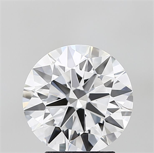 Picture of Lab Grown Diamond 3.09 Carats, Round with Ideal Cut, E Color, VVS2 Clarity and Certified by IGI