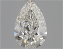 Diamante Natural 0.31 quilates, De pera , Color G, claridad SI2 y certificado GIA