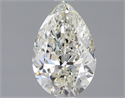 Natural Diamond 1.21 Carats, Pear with  Cut, J Color, VS2 Clarity and Certified by GIA