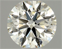 Diamante Natural 0.50 quilates, Redondo , Color L, claridad VVS1 y certificado GIA