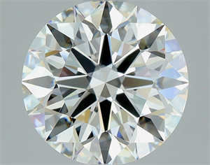 Foto Diamante Natural 1.57 quilates, Redondo , Color J, claridad VVS1 y certificado GIA de