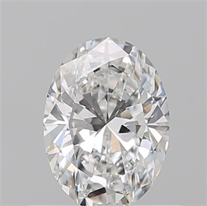 Picture of Natural Diamond 0.50 Carats, Oval with  Cut, E Color, SI1 Clarity and Certified by GIA