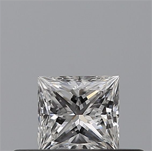 Picture of Natural Diamond 0.26 Carats, Princess with  Cut, F Color, VVS1 Clarity and Certified by GIA