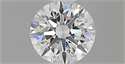 Natural Diamond 0.46 Carats, Round with Excellent Cut, G Color, VVS1 Clarity and Certified by GIA