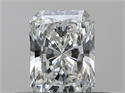 Natural Diamond 0.30 Carats, Radiant with  Cut, I Color, IF Clarity and Certified by GIA