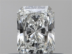 Picture of Natural Diamond 0.30 Carats, Radiant with  Cut, I Color, IF Clarity and Certified by GIA