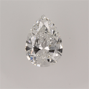 Picture of Natural Diamond 3.02 Carats, Pear with  Cut, H Color, SI2 Clarity and Certified by GIA