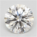 Diamante Natural 0.54 quilates, Redondo , Color I, claridad VVS1 y certificado GIA