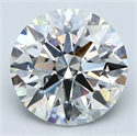 Diamante Natural 3.53 quilates, Redondo , Color F, claridad SI2 y certificado GIA
