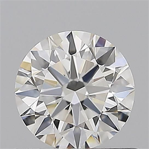 Picture of Natural Diamond 0.71 Carats, Round with Excellent Cut, G Color, VVS1 Clarity and Certified by GIA