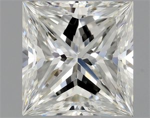 Picture of Natural Diamond 0.80 Carats, Princess with  Cut, H Color, VVS1 Clarity and Certified by GIA