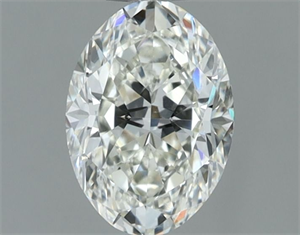 Picture of Natural Diamond 0.70 Carats, Oval with  Cut, J Color, VS1 Clarity and Certified by IGI
