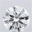 Lab Grown Diamond 9.00 Carats, Round with Excellent Cut, F Color, VVS2 Clarity and Certified by IGI