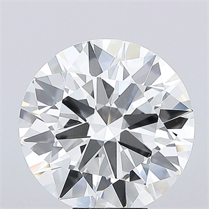 Picture of Lab Grown Diamond 9.00 Carats, Round with Excellent Cut, F Color, VVS2 Clarity and Certified by IGI