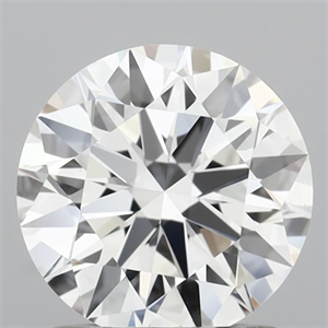 Picture of Lab Grown Diamond 1.09 Carats, Round with Ideal Cut, E Color, VVS2 Clarity and Certified by IGI