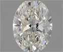 Natural Diamond 1.30 Carats, Oval with  Cut, G Color, VVS1 Clarity and Certified by GIA