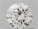 Diamante Natural 0.50 quilates, Redondo , Color F, claridad SI1 y certificado GIA