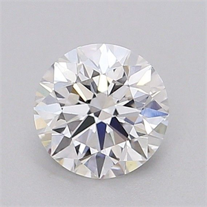 Picture of Lab Grown Diamond 1.06 Carats, Round with Excellent Cut, E Color, VS1 Clarity and Certified by IGI