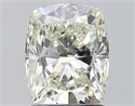 Natural Diamond 1.50 Carats, Cushion with  Cut, J Color, VS1 Clarity and Certified by GIA