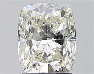 Picture of Natural Diamond 1.50 Carats, Cushion with  Cut, J Color, VS1 Clarity and Certified by GIA