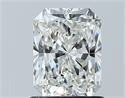 Natural Diamond 1.24 Carats, Radiant with  Cut, H Color, VS2 Clarity and Certified by GIA