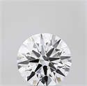 Lab Grown Diamond 1.64 Carats, Round with Ideal Cut, D Color, IF Clarity and Certified by IGI