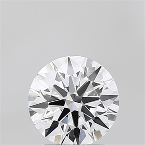 Picture of Lab Grown Diamond 1.64 Carats, Round with Ideal Cut, D Color, IF Clarity and Certified by IGI