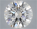 Del inventario de diamantes de laboratorio, 1.09 quilates, Redondo , Color D, claridad VVS2 y certificado IGI