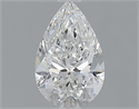 Diamante Natural 0.70 quilates, De pera , Color F, claridad VS2 y certificado GIA