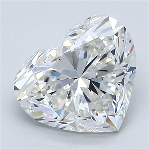 Picture of Natural Diamond 1.99 Carats, Heart with  Cut, G Color, VS1 Clarity and Certified by GIA