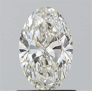 Picture of Natural Diamond 0.90 Carats, Oval with  Cut, I Color, VS2 Clarity and Certified by GIA