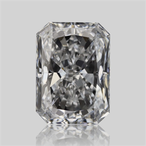 Picture of Natural Diamond 0.73 Carats, Radiant with  Cut, D Color, VVS2 Clarity and Certified by GIA