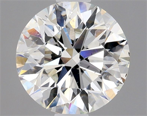 Picture of Natural Diamond 0.82 Carats, Round with Excellent Cut, G Color, SI2 Clarity and Certified by GIA