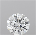 Lab Grown Diamond 1.21 Carats, Round with Ideal Cut, F Color, VVS2 Clarity and Certified by IGI
