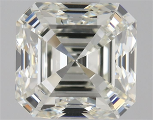 Foto Diamante Natural 1.01 quilates, Asscher , Color K, claridad VVS2 y certificado GIA de