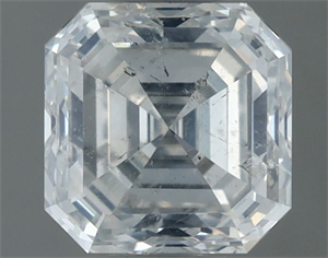 Picture of Natural Diamond 1.00 Carats, Asscher with  Cut, H Color, SI2 Clarity and Certified by IGI